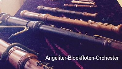 Angeliter-Blockflöten-Orchester: Tanzmusik des 17. Jahrhunderts - 2.2.2019