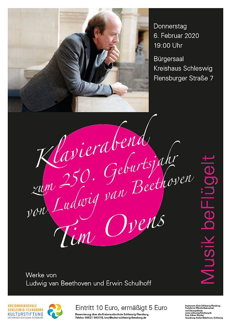 Tim Ovens - Klavierkonzert Beethoven 6.2.2020