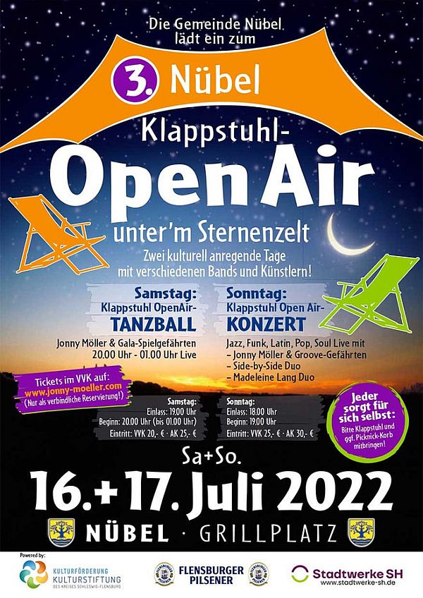 3. Klappstuhl Open Air in Nübel 16.7.22