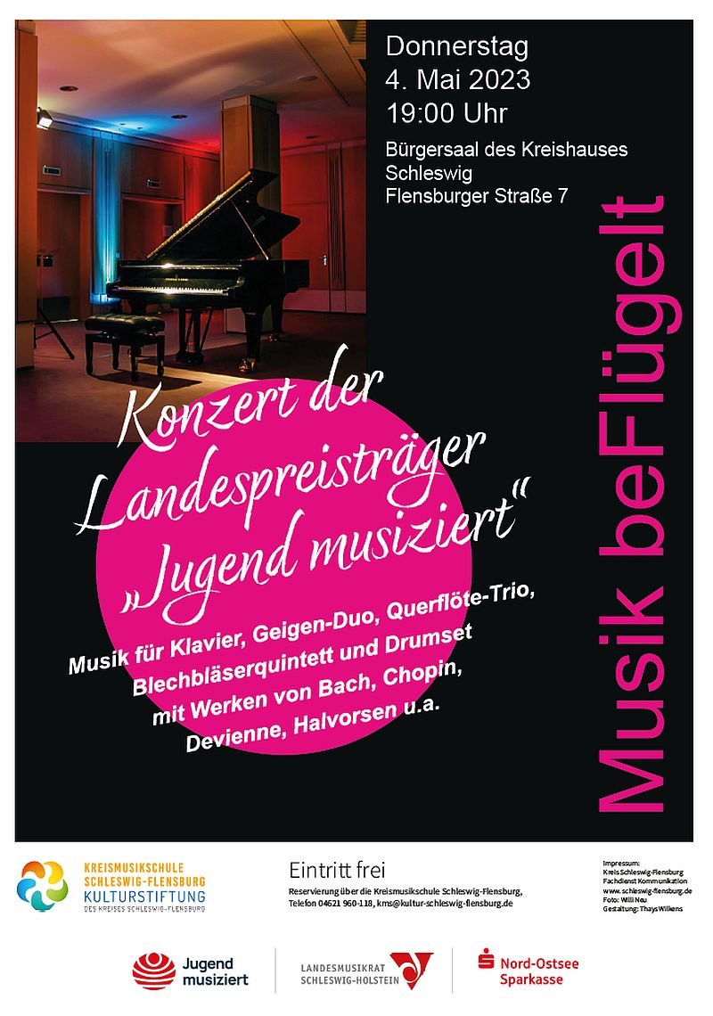 Preisträger-Konzert Landesbeste 'Jugend musiziert' 4.5.23