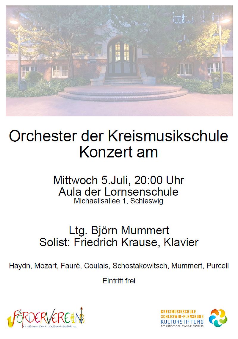 Konzert Orchester der Kreismusikschule
