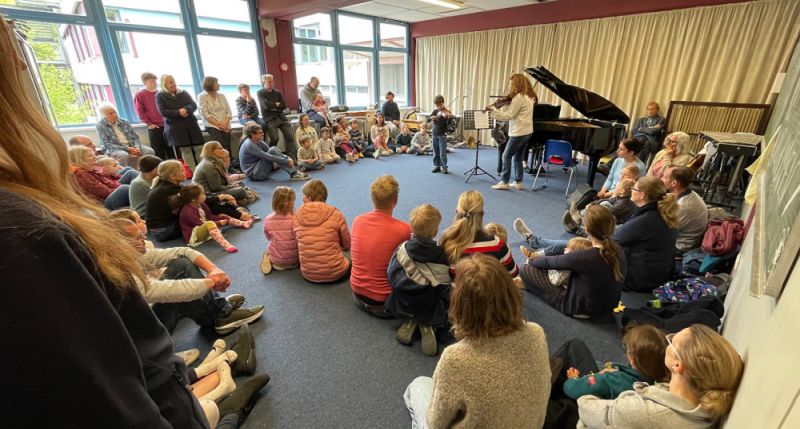 Natalie Gadow stellt die Violine vor